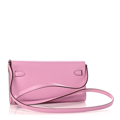 Hermes Epsom Kelly To Go Wallet Mauve Sylvestre 3 of 10