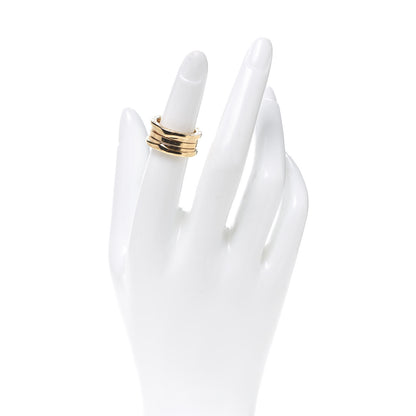 Bulgari 18K Yellow Gold B.Zero1 Three-Band Ring 50 5.25 2 of 4