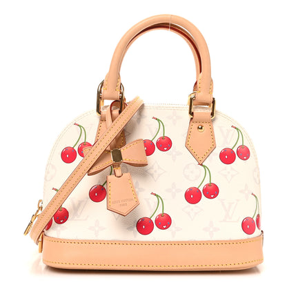 Louis Vuitton LV X TM Monogram Cerises Alma BB White 1 of 9