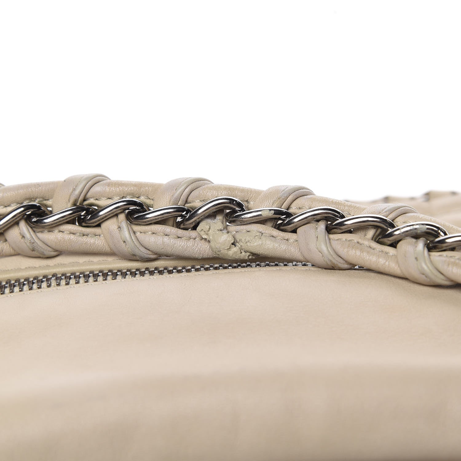 Chanel Smooth Calfskin Large Luxe Ligne Bowler Light Beige 16 of 16