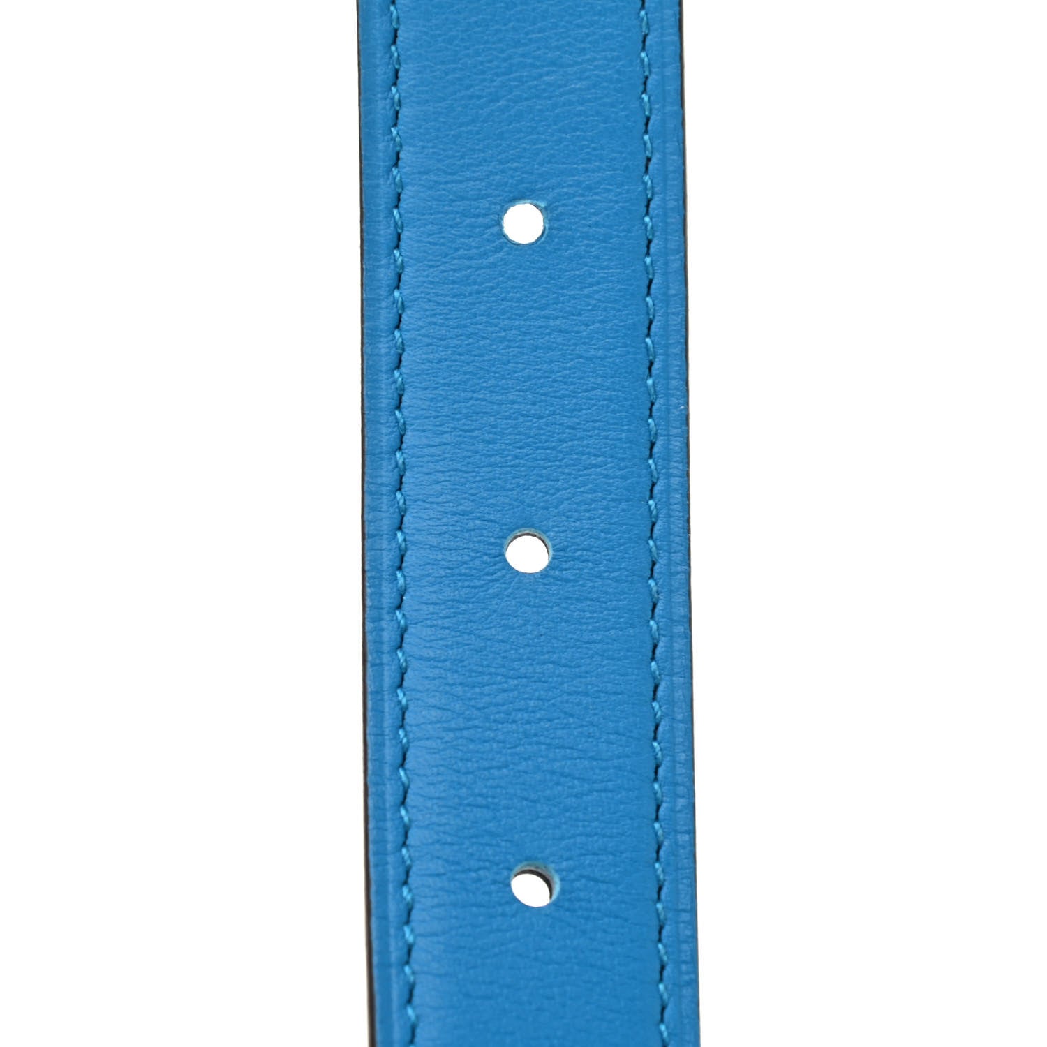 Hermes Swift Epsom 24mm Mini Constance Guilloche H Belt 85 Bleu Frida Bleu Indigo 4 of 5