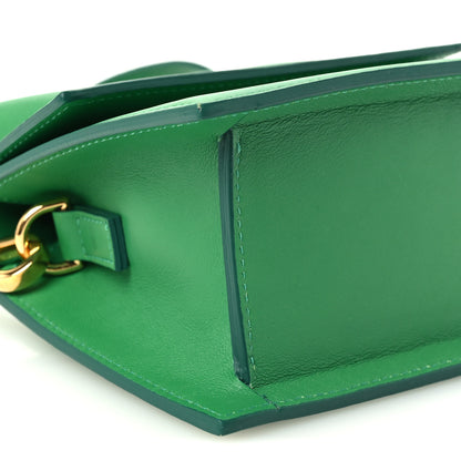 Jacquemus Smooth Calfskin Le Chiquito Moyen Green 7 of 8