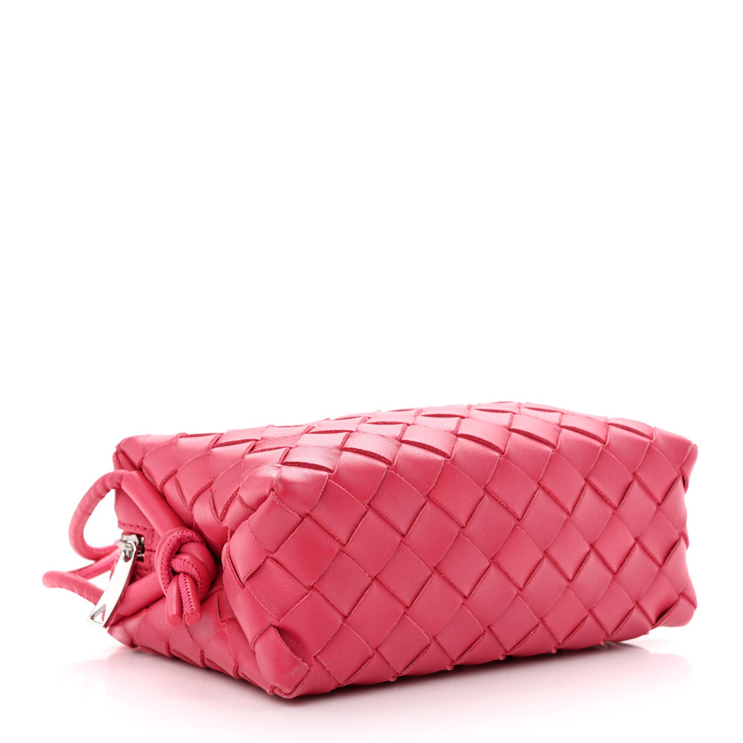 Bottega Veneta Nappa Intrecciato Mini Loop Camera Bag Cranberry 4 of 9