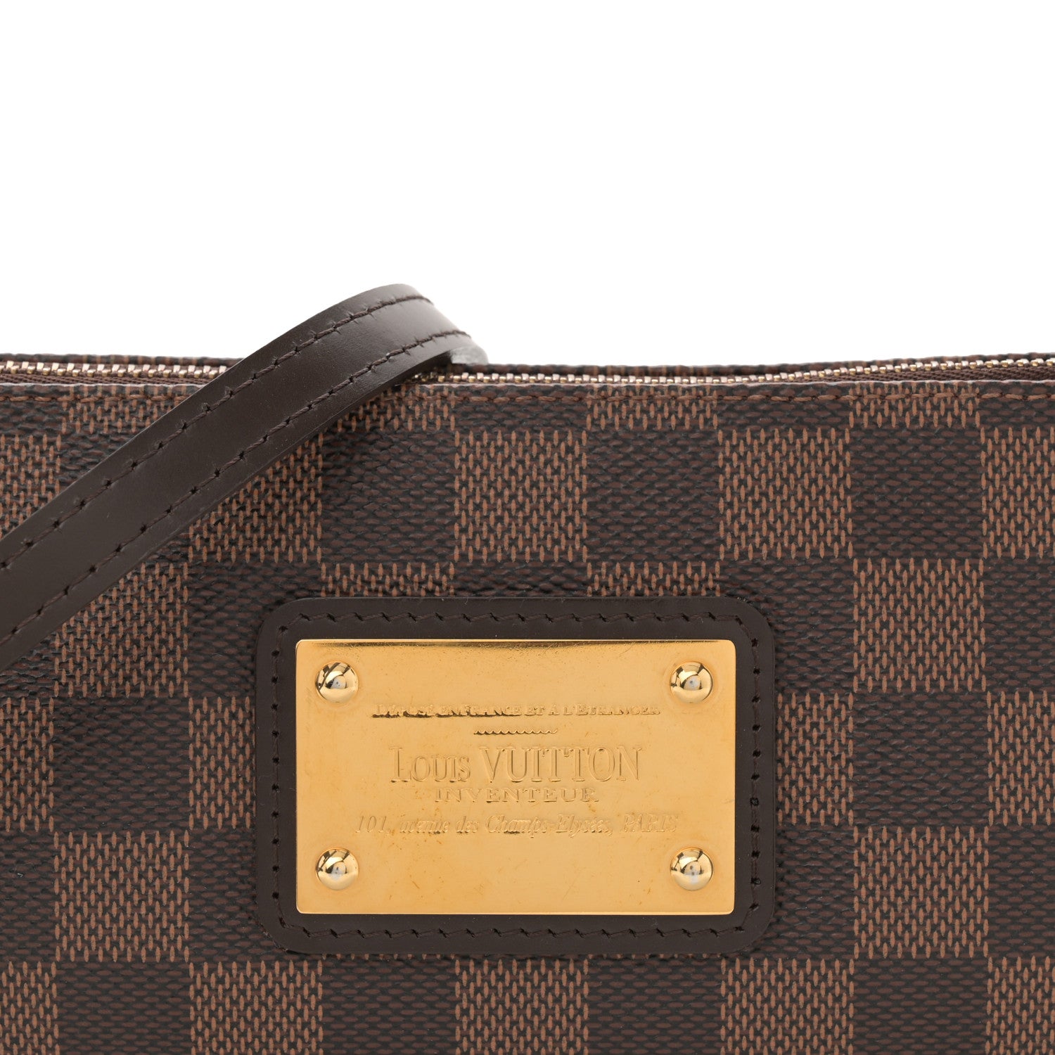 Louis Vuitton Damier Ebene Eva Clutch 8 of 11
