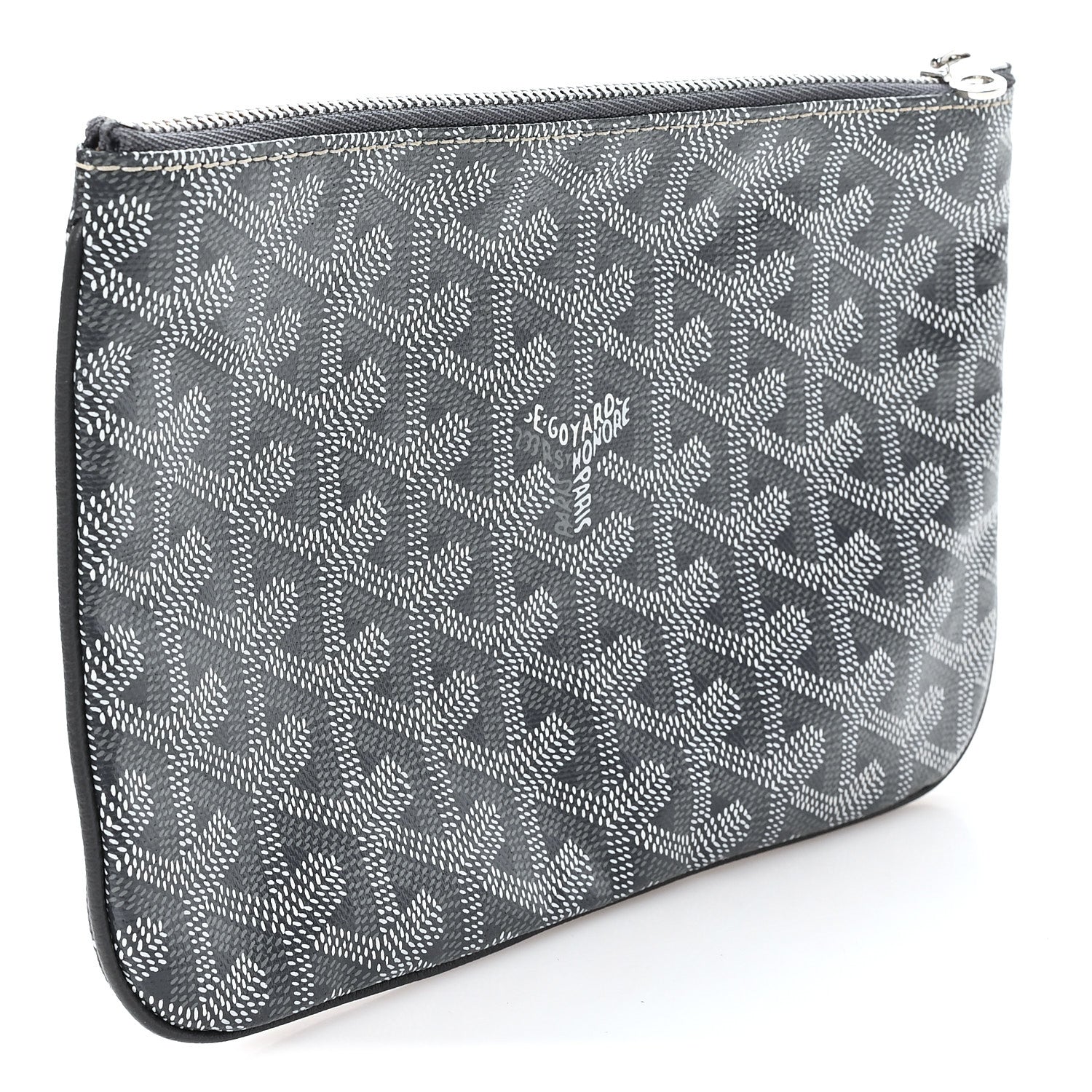 Goyard Goyardine Senat Pochette PM Grey 3 of 7