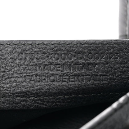 Balenciaga Calfskin Papier Mini A4 Zip Around Tote Black 7 of 15