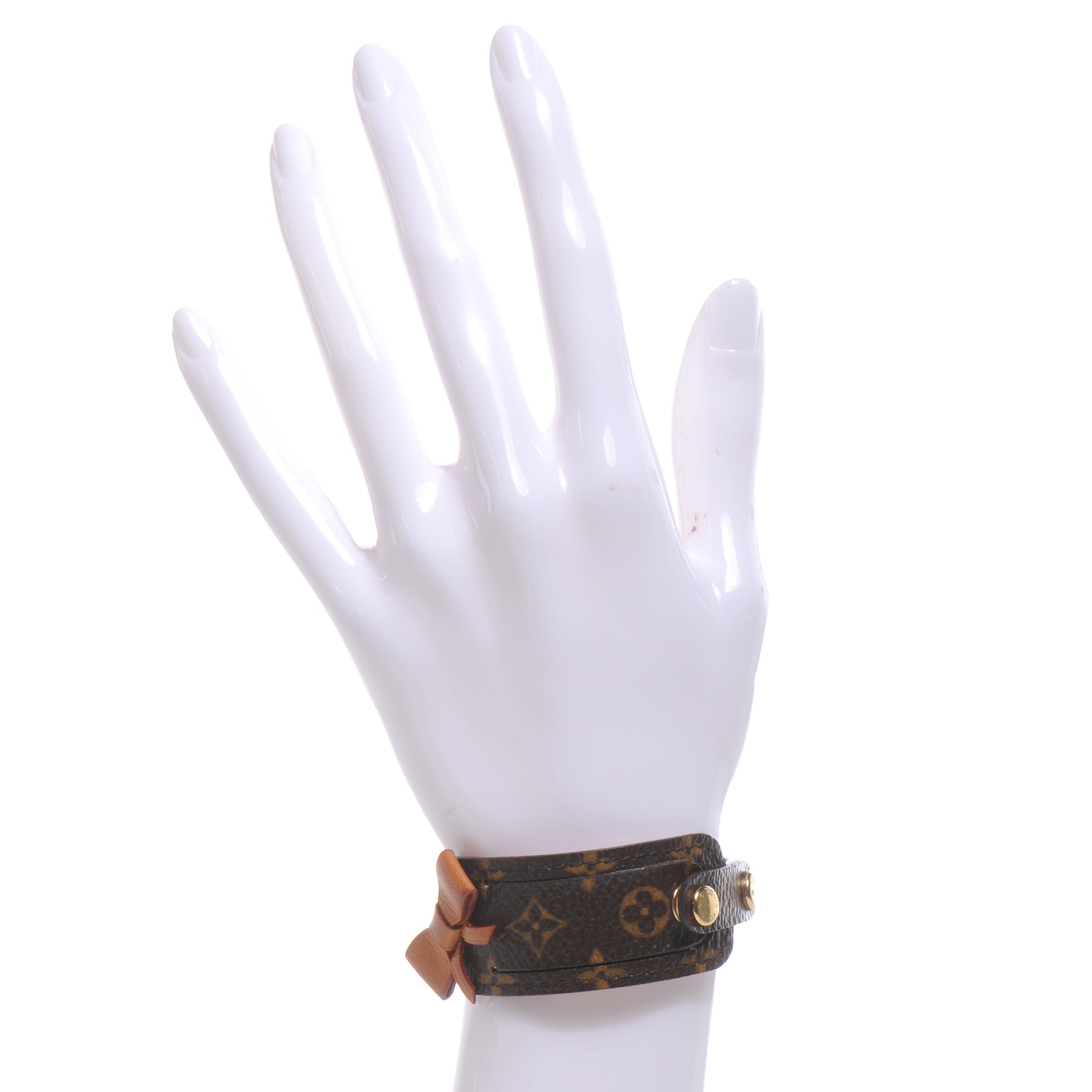 Louis Vuitton Monogram Address Bracelet 2 of 6