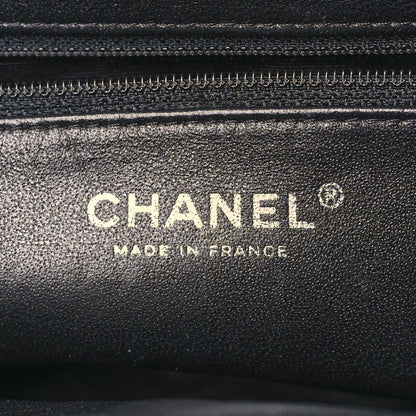 Chanel Satin Quilted Timeless Clutch Black 6 of 11