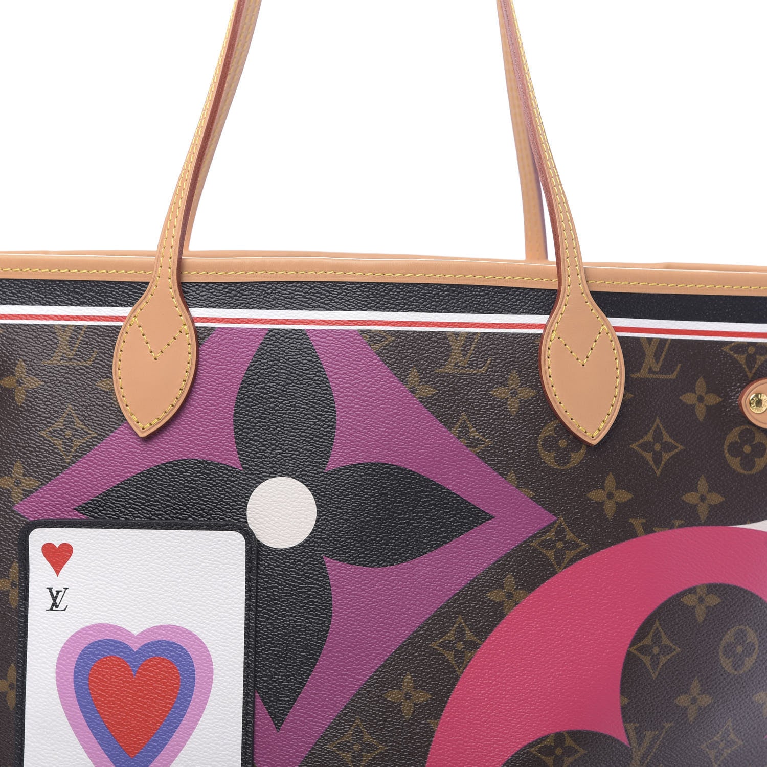 Louis Vuitton Monogram Game On Neverfull MM 8 of 10