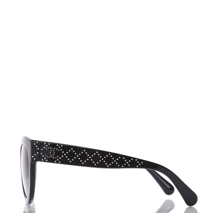 Chanel Crystal CC Sunglasses 5420-B Black 2 of 7
