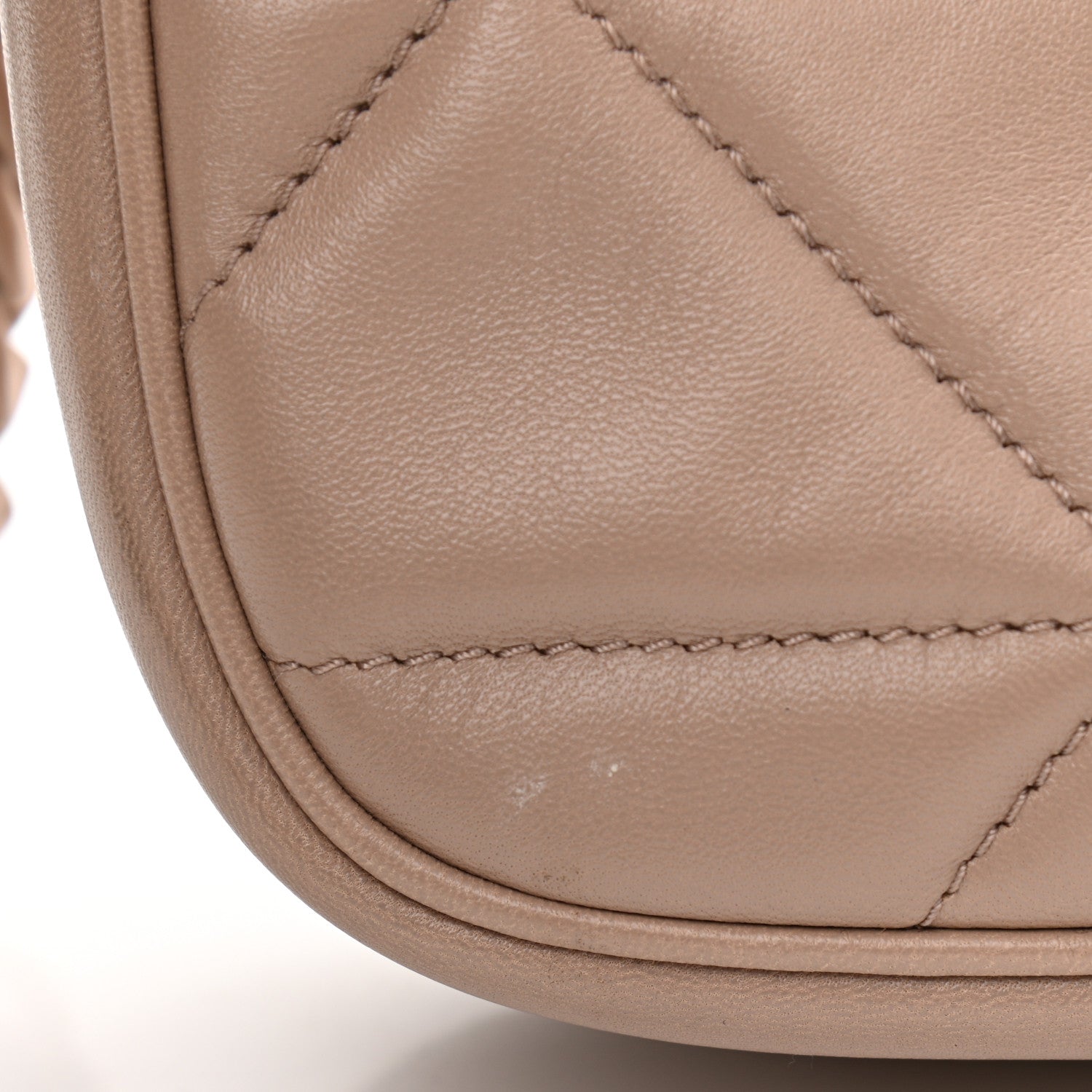 Prada Nappa Triangle Stitched Spectrum Camera Bag Cipria 8 of 13