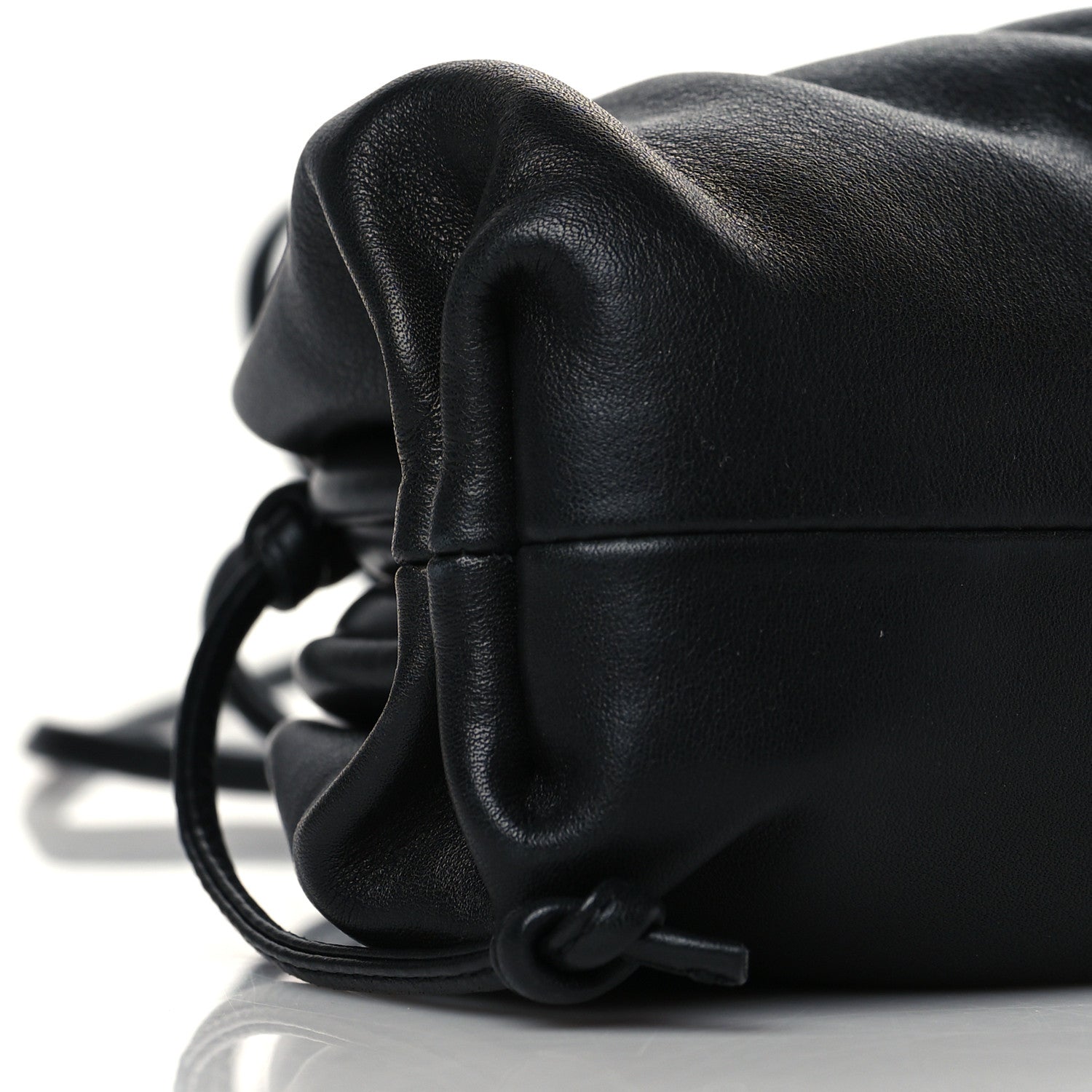 Bottega Veneta Butter Calfskin The Mini Pouch Black 9 of 10