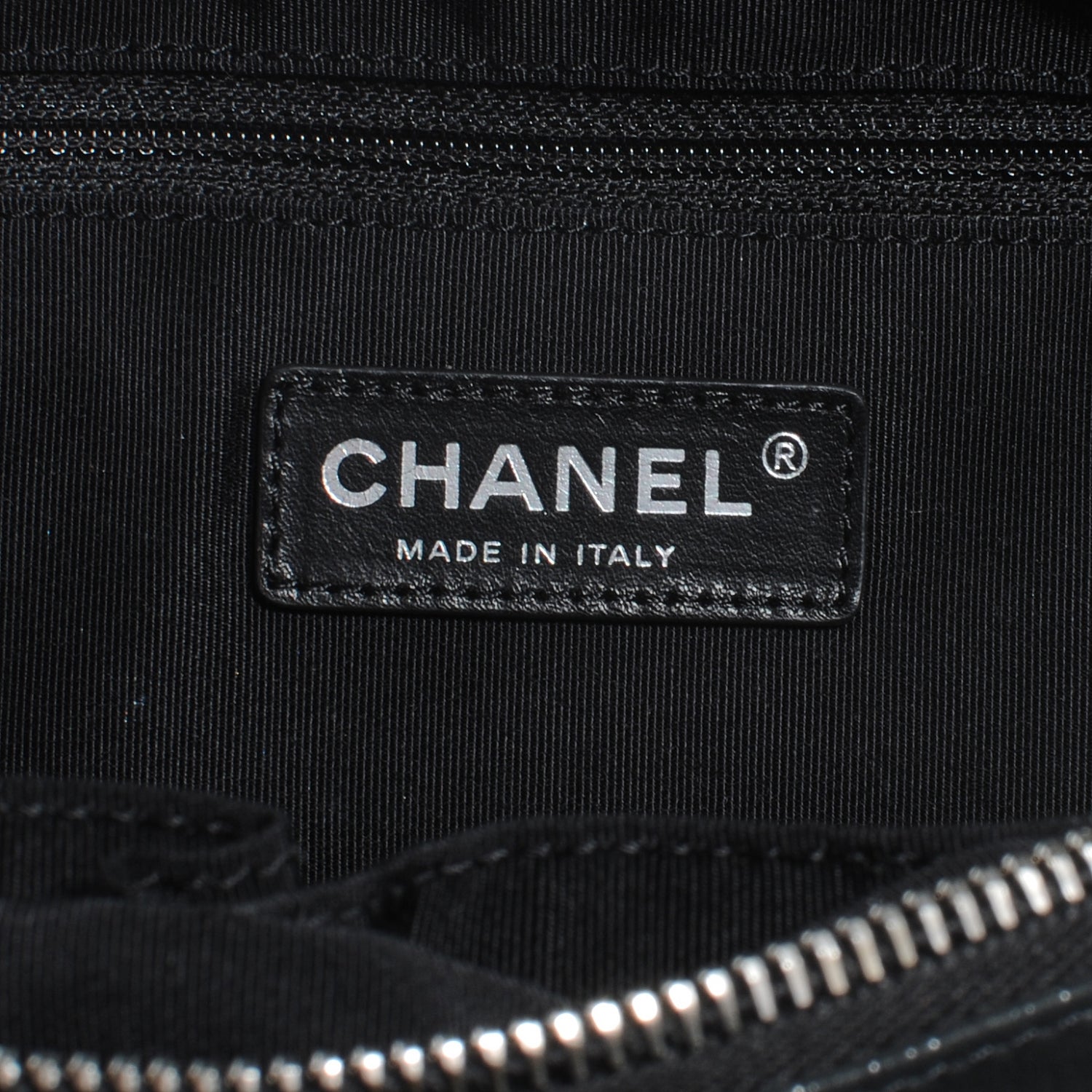 Chanel Iridescent Calfskin Chic Quilt Bowling Bag Black 6 of 7