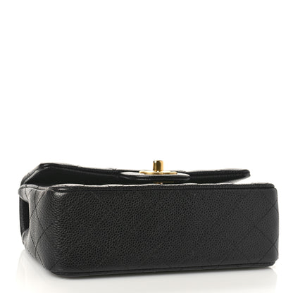 Chanel Caviar Quilted Mini Rectangular Flap Black 4 of 10