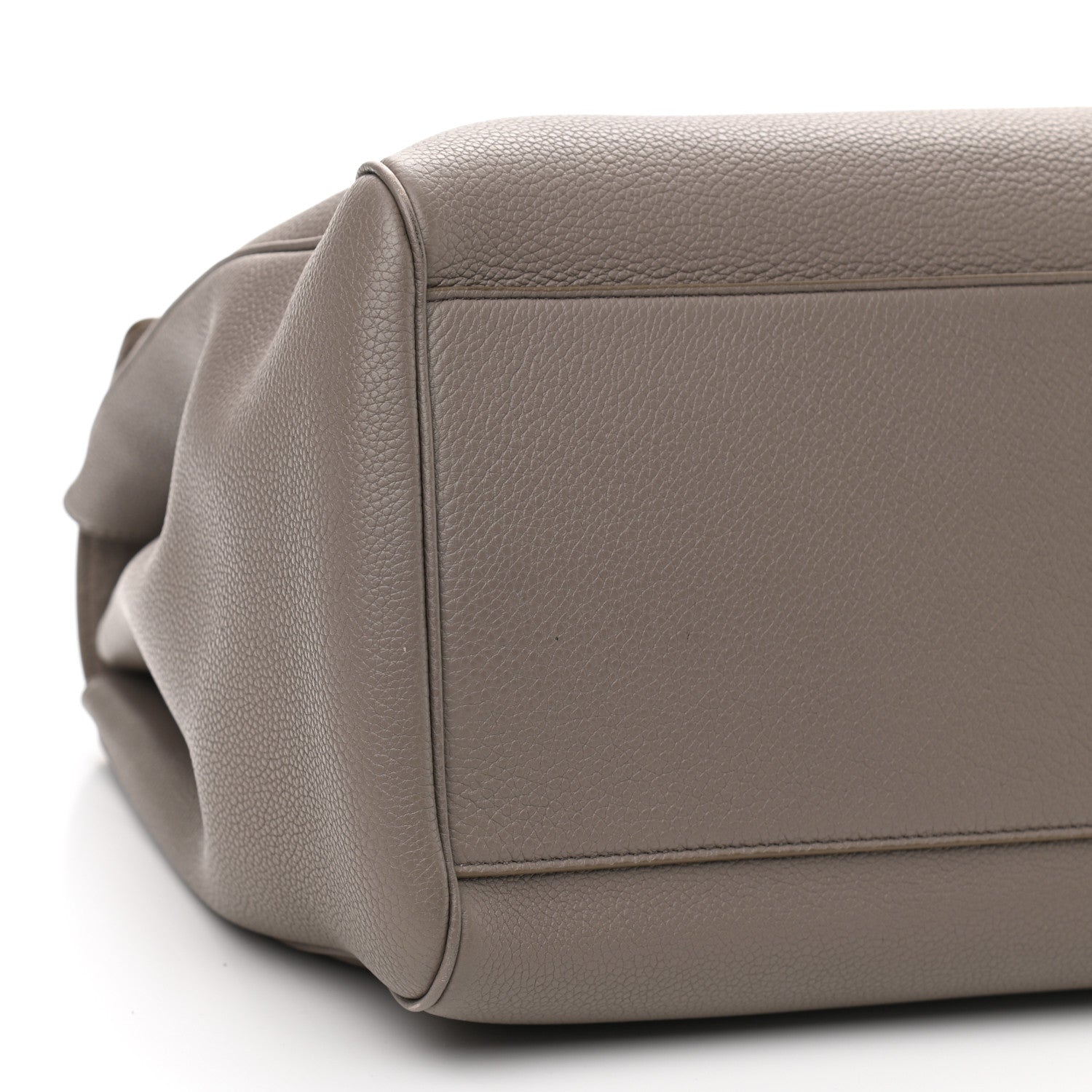 Celine Supple Grained Calfskin Large Soft 16 Bag Pebble 9 of 10