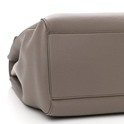 Celine Supple Grained Calfskin Large Soft 16 Bag Pebble 9 of 10