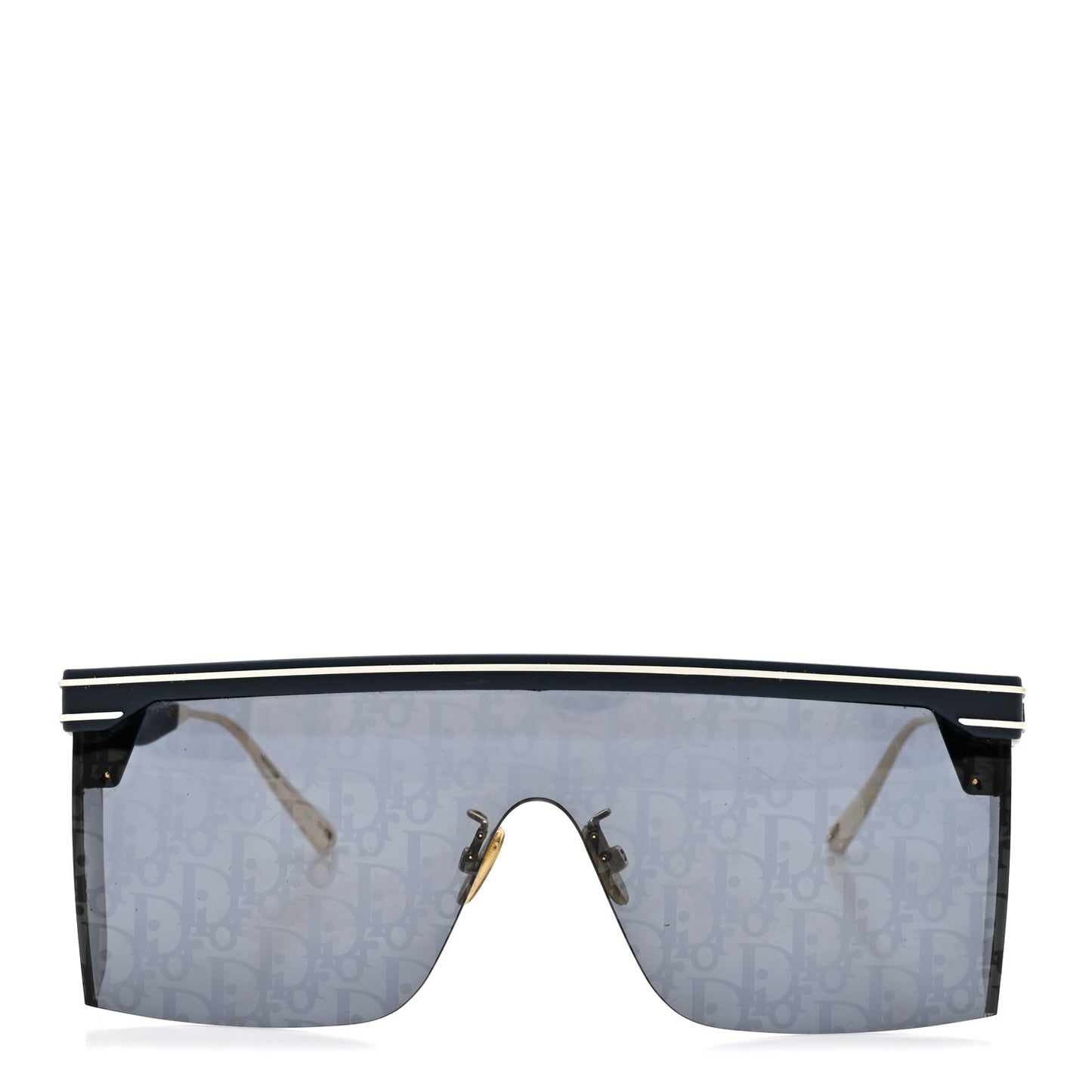 Oblique Diorclub M1U Mask Sunglasses Blue