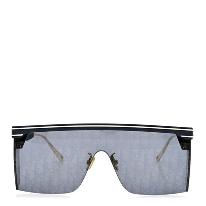 Christian Dior Oblique Diorclub M1U Mask Sunglasses Blue 2 of 9