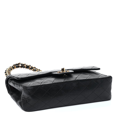 Chanel Lambskin Quilted Medium Double Flap Black 3 of 4