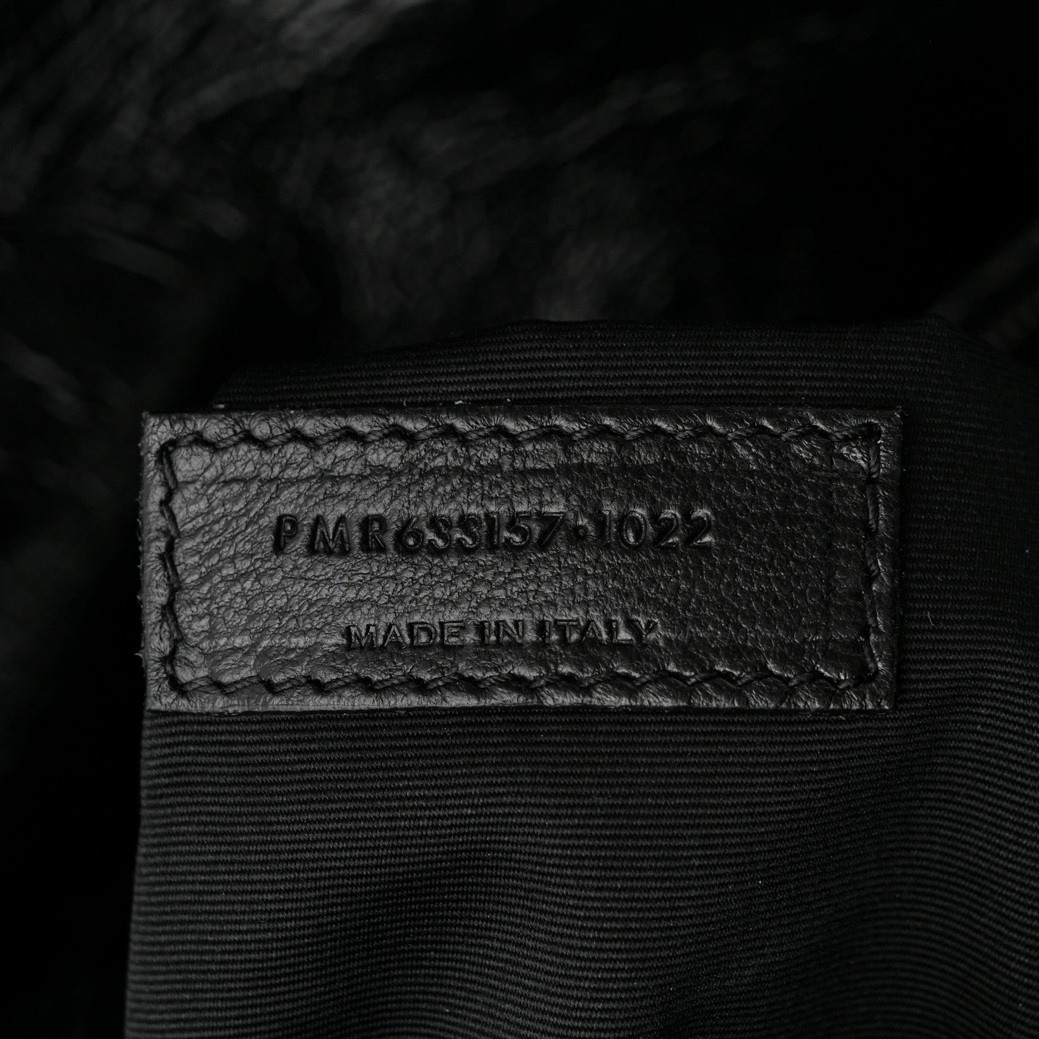 Saint Laurent Crinkled Calfskin Matelasse Monogram Large Niki Chain Satchel Black 7 of 12