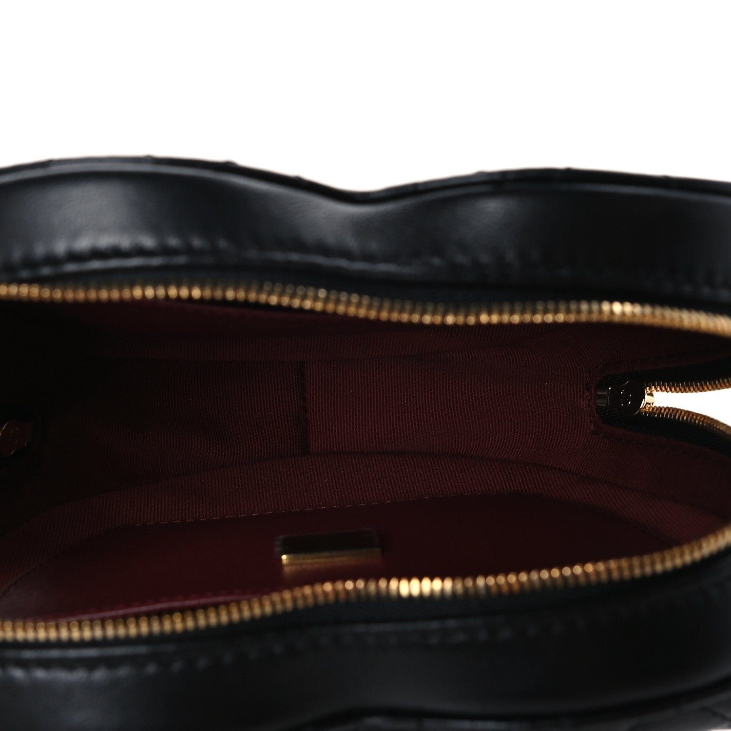 Chanel Lambskin Quilted CC In Love Heart Bag Black 5 of 9