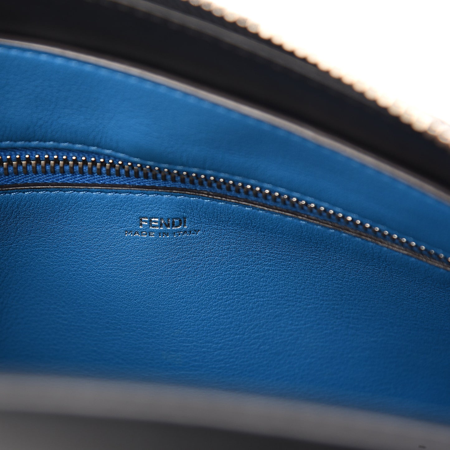 Vitello Baltico Dolce DotCom Satchel Black Blue Royal