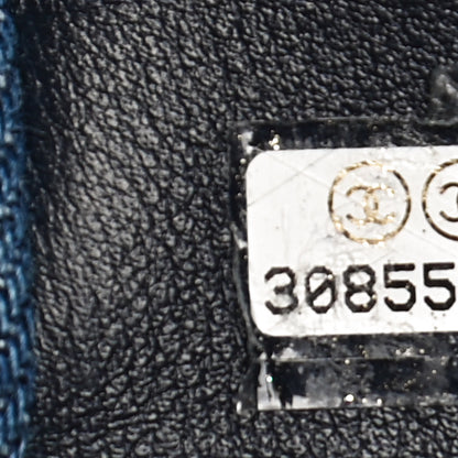 Chanel Denim CC Quilted Mini Square Flap Blue 7 of 13