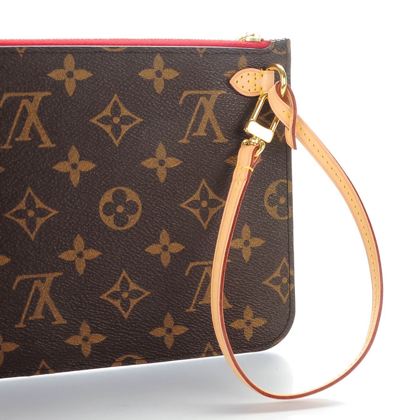 Monogram Neverfull MM GM Pochette Cherry
