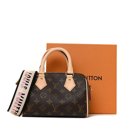 Louis Vuitton Monogram Speedy Bandouliere 20 Black 11 of 11