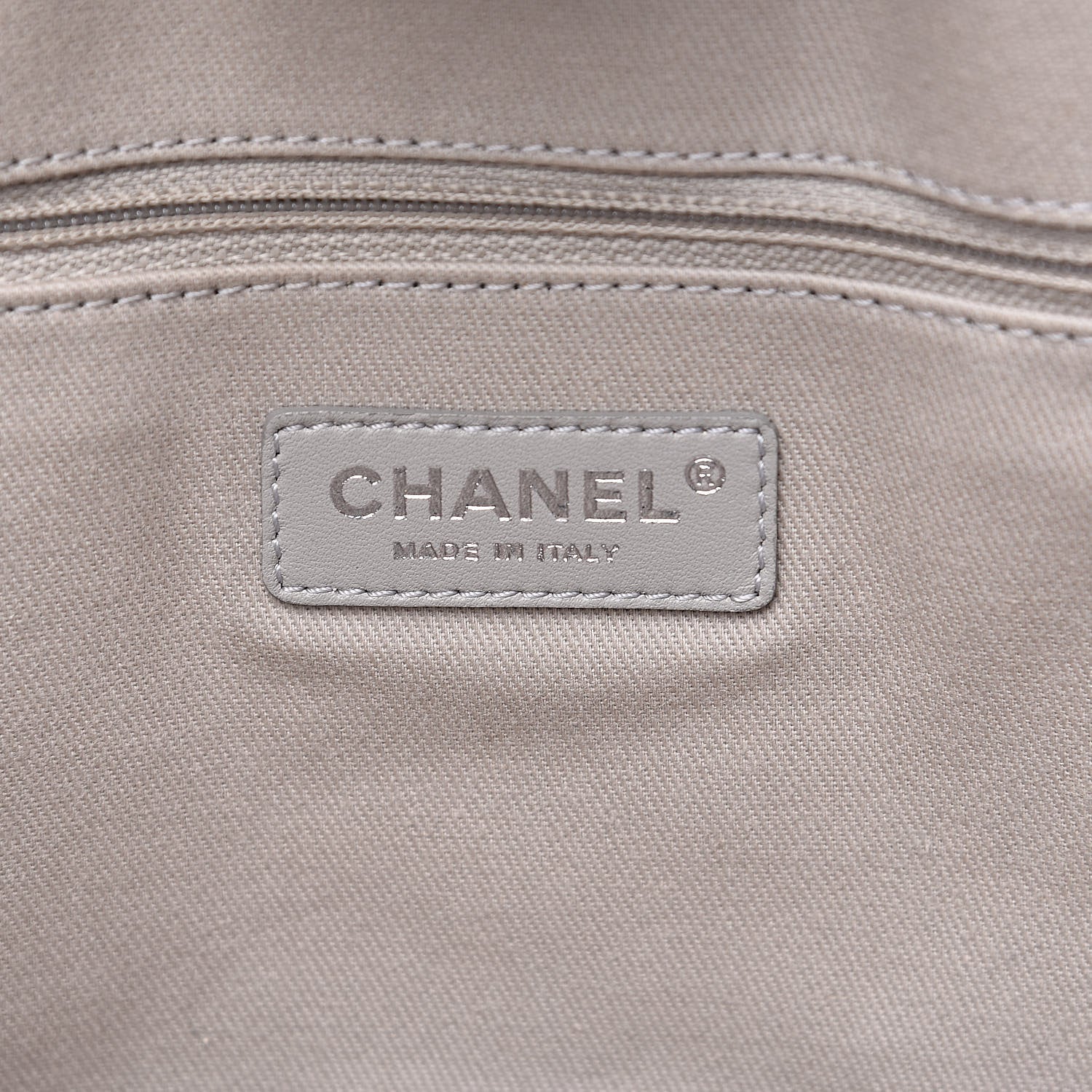 Chanel Glazed Calfskin Large Deauville Tote Black 6 of 12