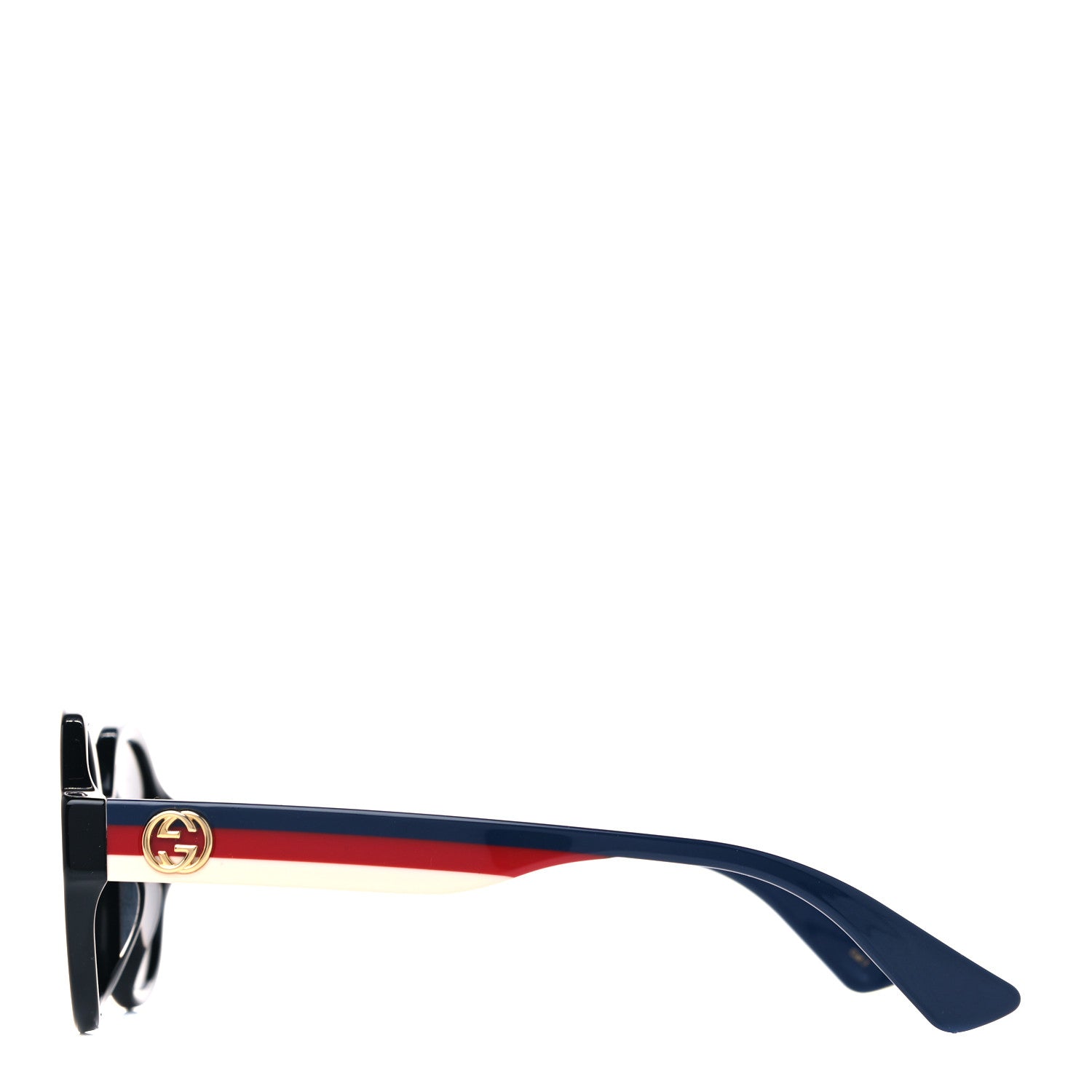 Gucci Round Web Sunglasses GG0280SA Black 3 of 9