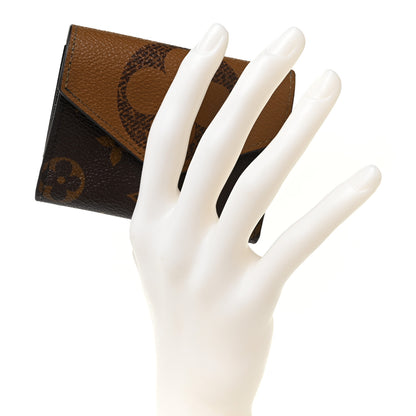 Louis Vuitton Reverse Monogram Giant Zoe Wallet 2 of 8