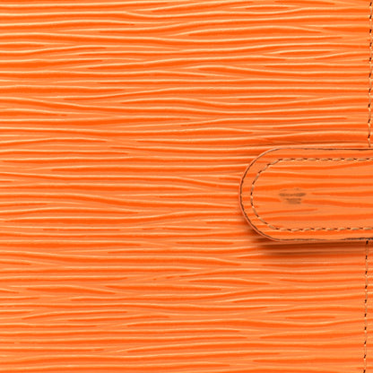 Louis Vuitton Epi Small Ring Agenda Cover Mandarin 7 of 15