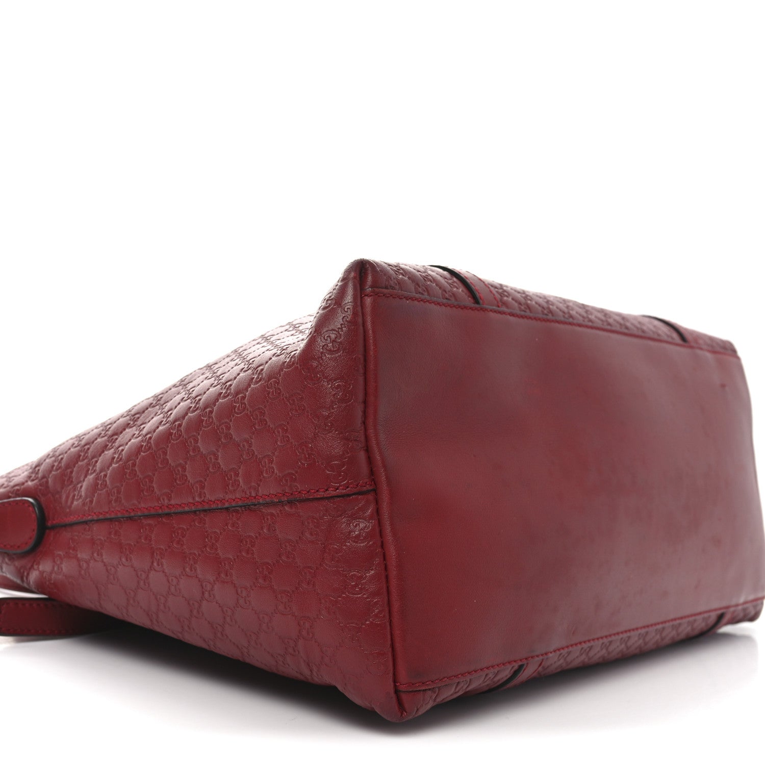 Gucci Soft Microguccissima Dome Satchel Red 9 of 12