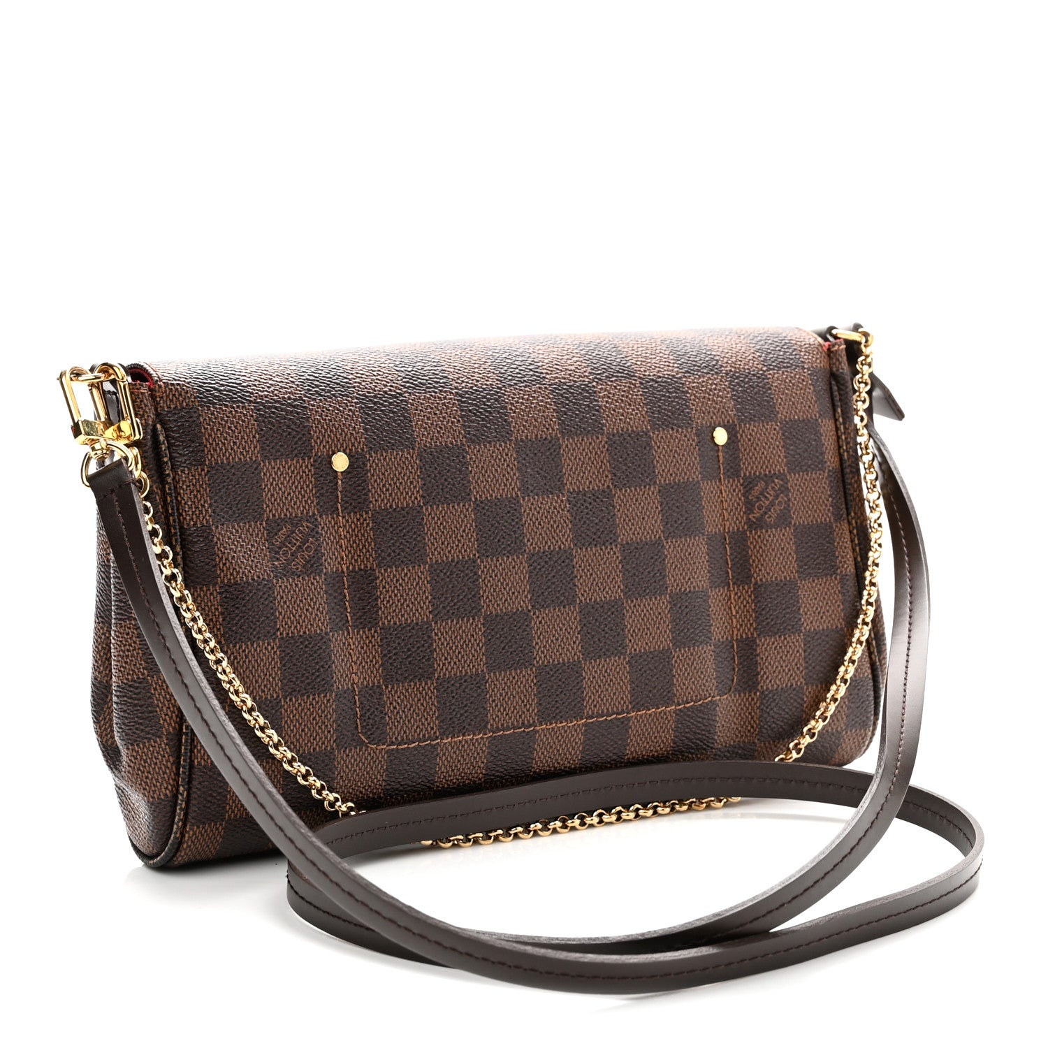 Louis Vuitton Damier Ebene Favorite MM 3 of 12