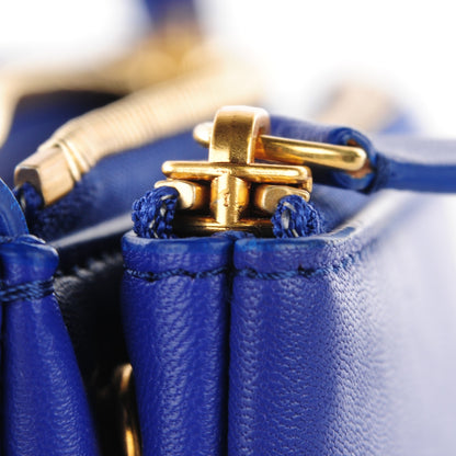 Celine Lambskin Small Trio Crossbody Bag Indigo 8 of 8