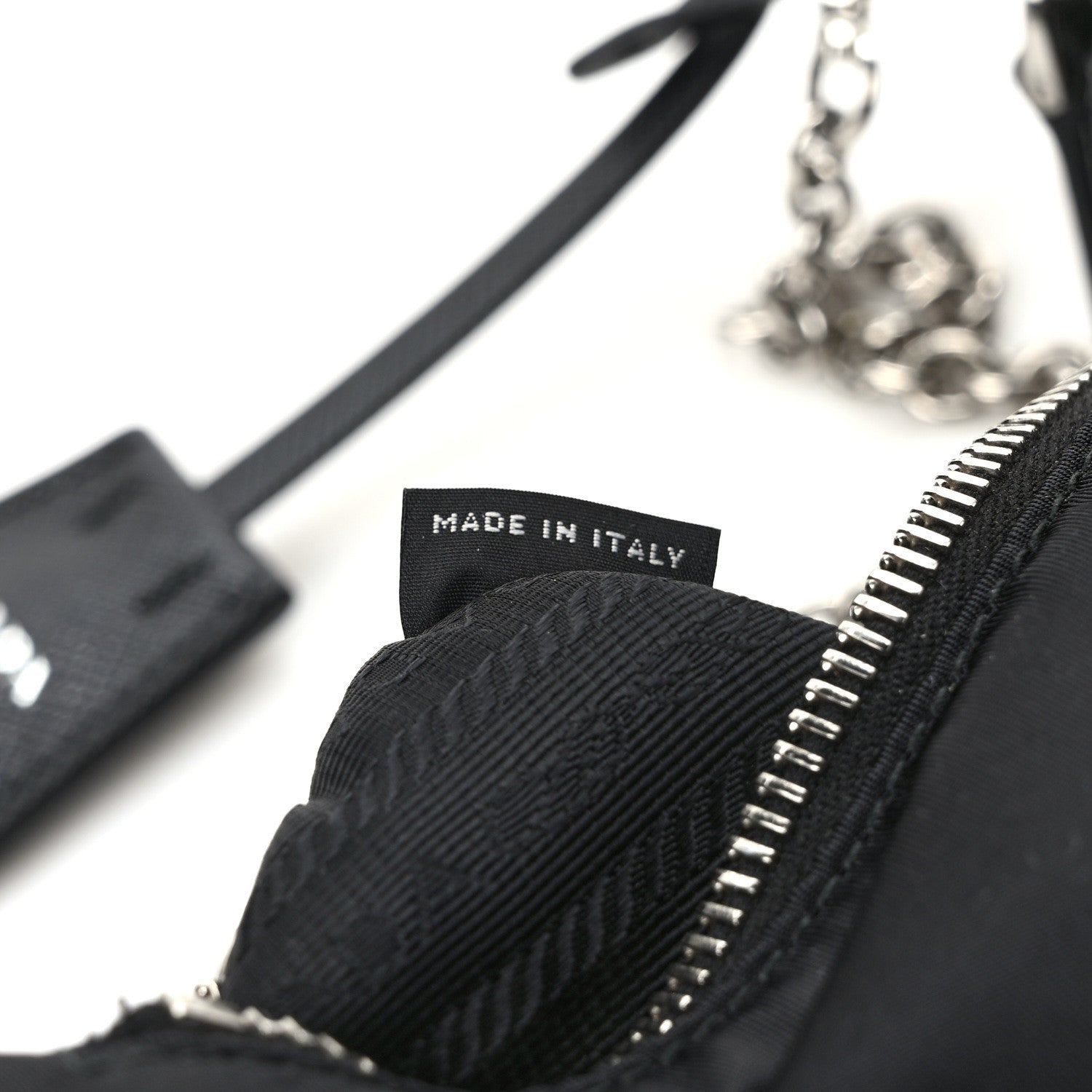 Prada Nylon Re-Edition 2005 Shoulder Bag Black 7 of 10
