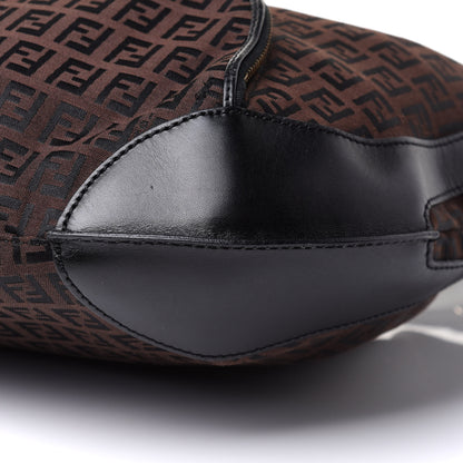 Fendi Zucchino Chef Hobo Tobacco 10 of 16