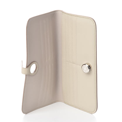 Hermes Evercolor Dogon Recto Verso Wallet Craie 7 of 7