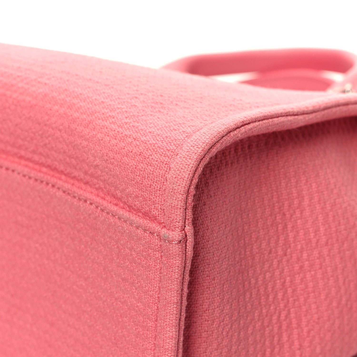 Chanel Mixed Fibers Small Deauville Tote Pink 14 of 16