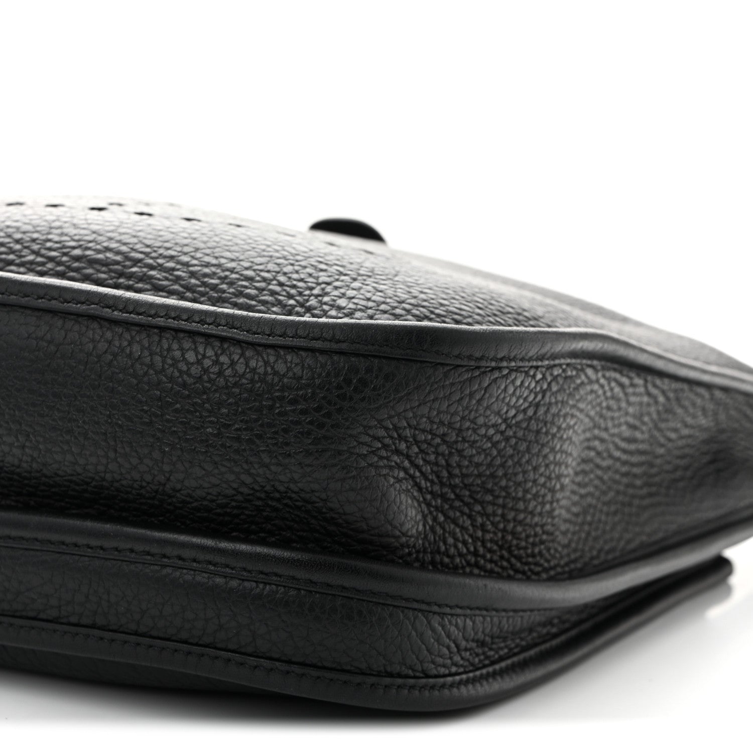 Hermes Taurillon Clemence Evelyne III PM Black 10 of 11