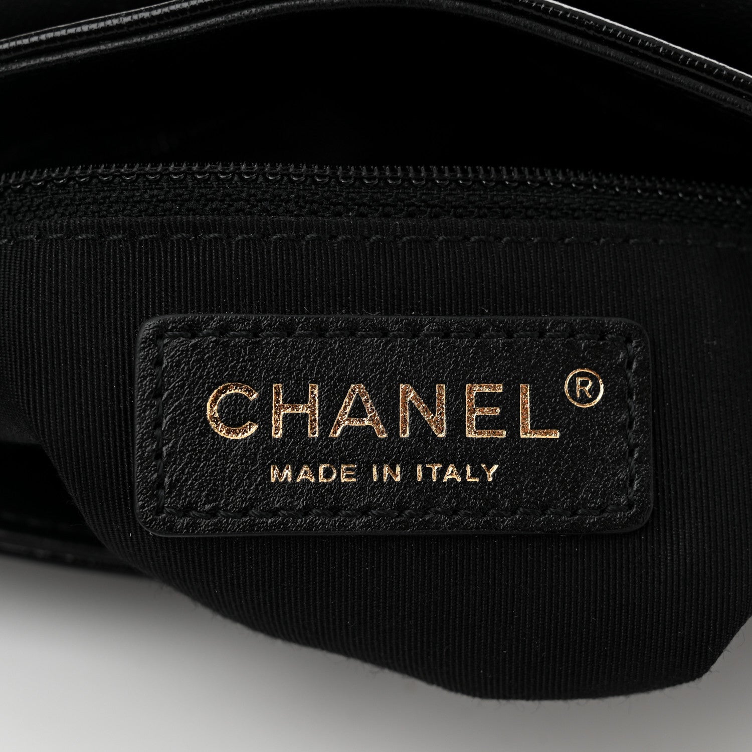 Chanel Glazed Calfskin Quilted Double Pocket Crossbody Flap Black 6 of 10