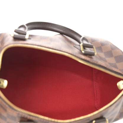 Louis Vuitton Damier Ebene Speedy Bandouliere 30 5 of 8