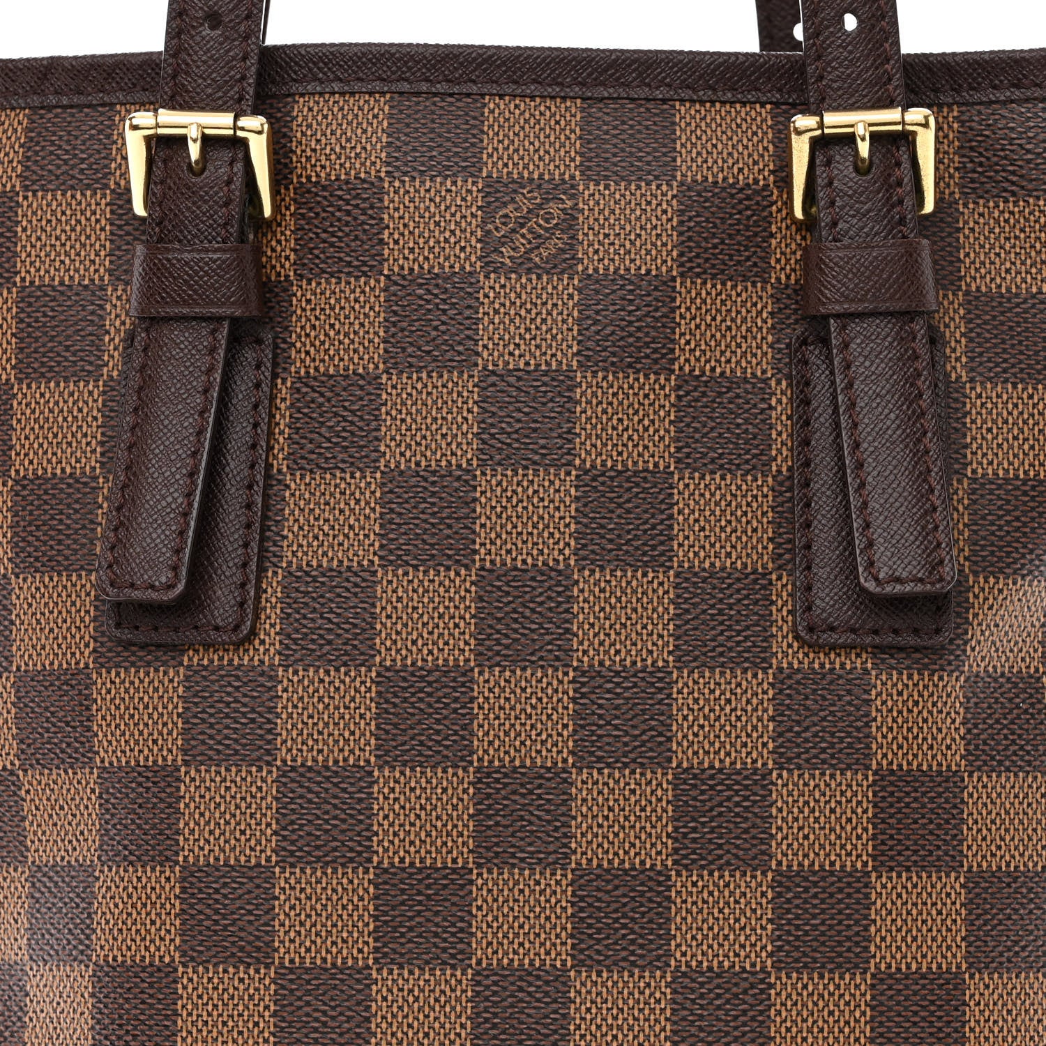 Louis Vuitton Damier Ebene Marais Bucket 23 8 of 10