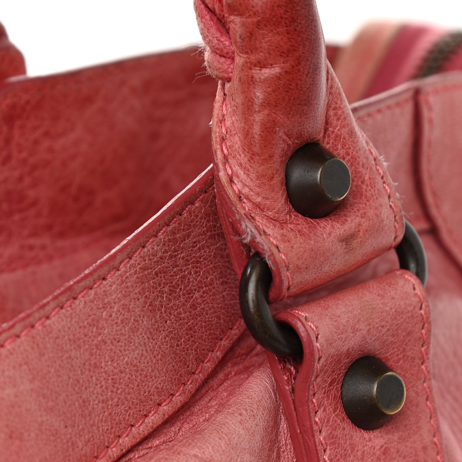 Balenciaga Agneau Classic Hardware City Framboise 10 of 14