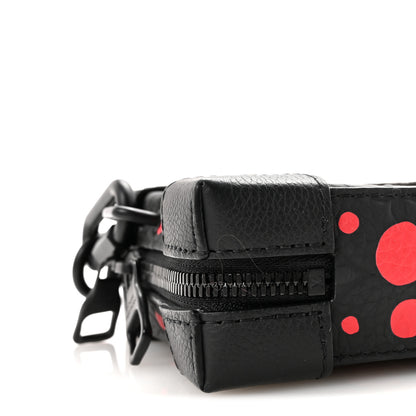 Louis Vuitton LV X YK Taurillon Monogram Soft Trunk Wallet Black Red 8 of 10