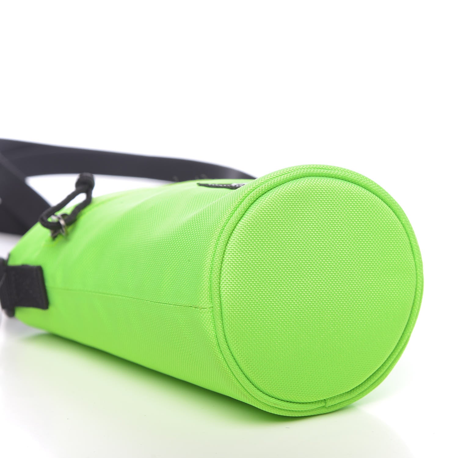 Balenciaga Sustainable Casual Nylon Sharp Weekend Bottle Holder Light Fluo Green 8 of 9