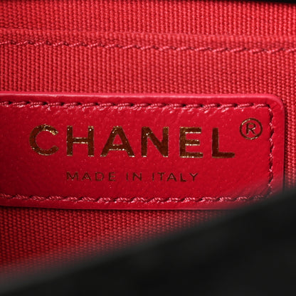 Chanel Velvet Strass Diamond Lock Flap Black 6 of 11