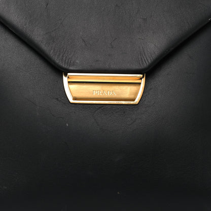 Prada New Calfskin Medium Ingrid Top Handle Bag Black 5 of 18