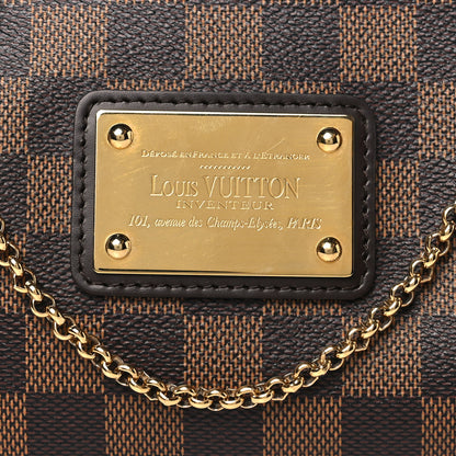 Louis Vuitton Damier Ebene Eva Clutch 7 of 9